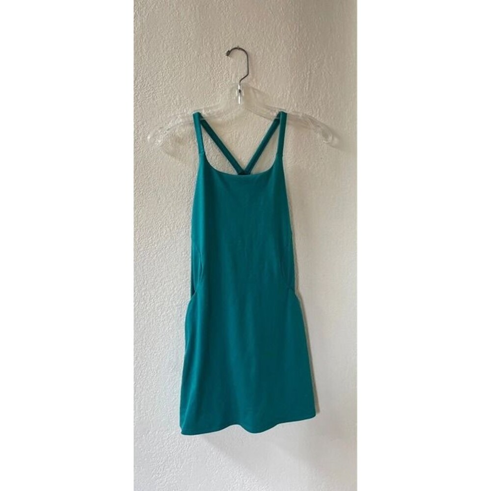 Girls Teal Athletic Dress